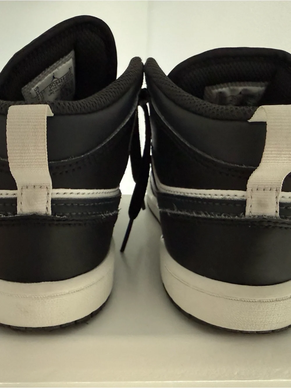 Nike Jordan 1 Retro Kids' Black/White Sneakers